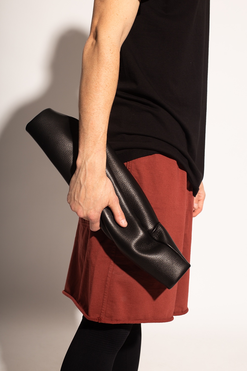 Leather hand bag Rick Owens - vivienne westwood alice clutch bag